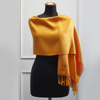 Πασμίνα Μονόχρωμη Αιγαίον Orange